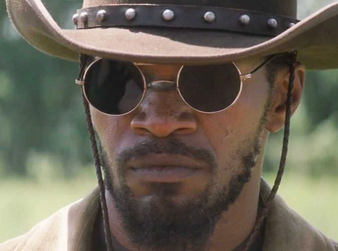 Django with shades on